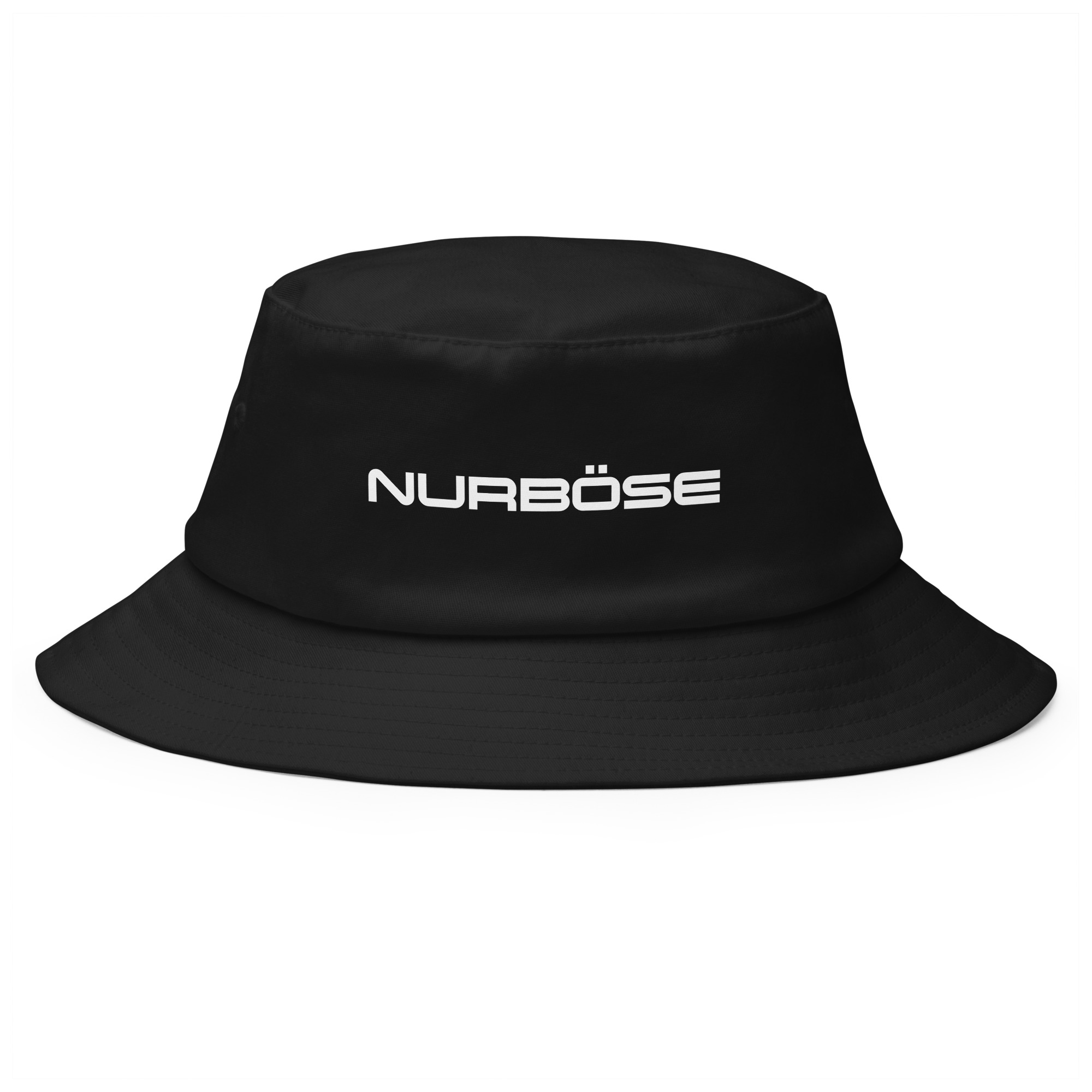 Unisex Signature Old School Bucket Hat (Edition 1) – Schwarz