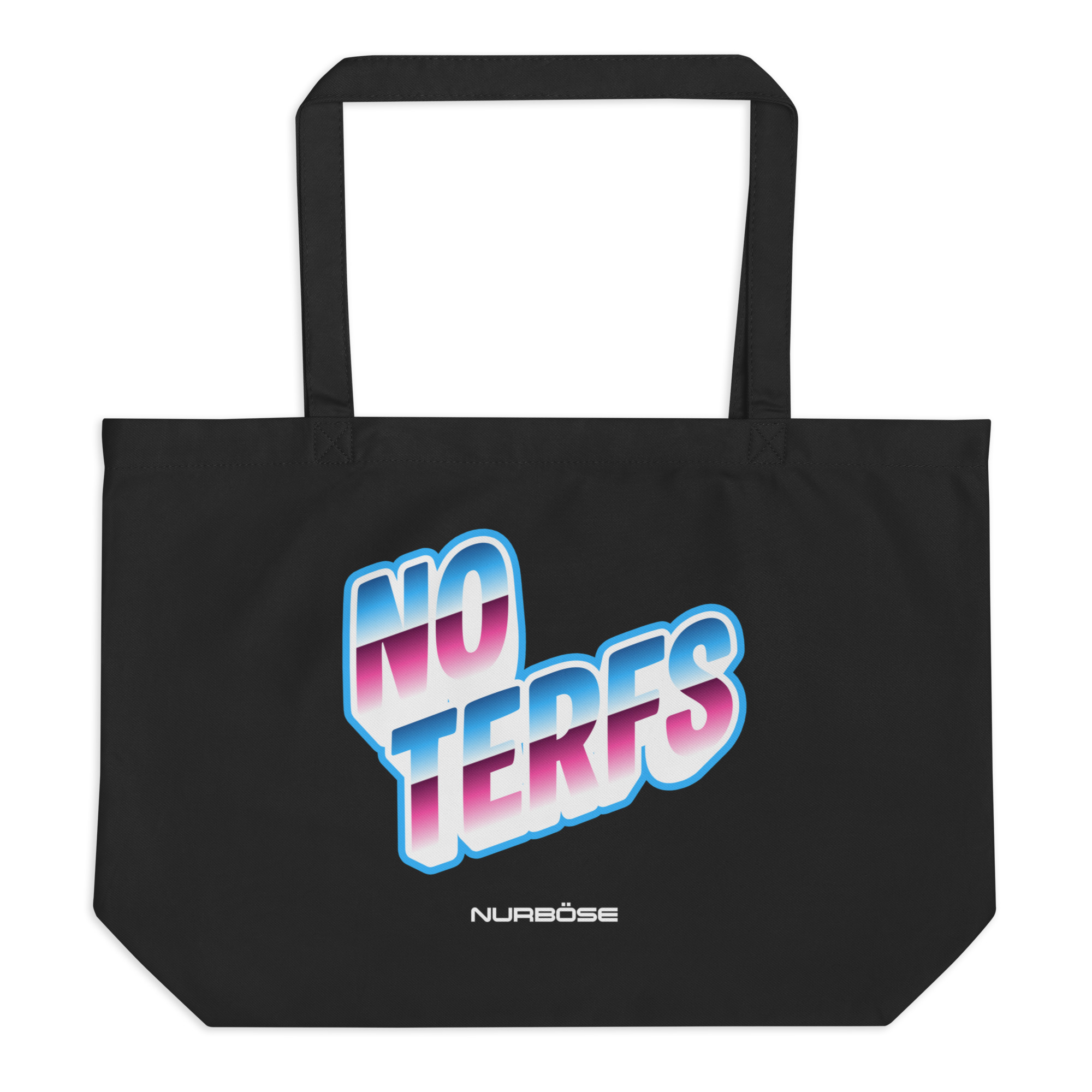 NURBÖSE Statement Tote – Schwarz