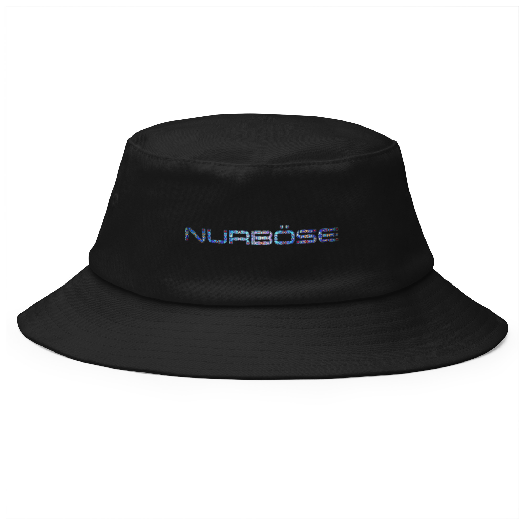 Unisex Signature Old School Bucket Hat (Edition 1) – Schwarz