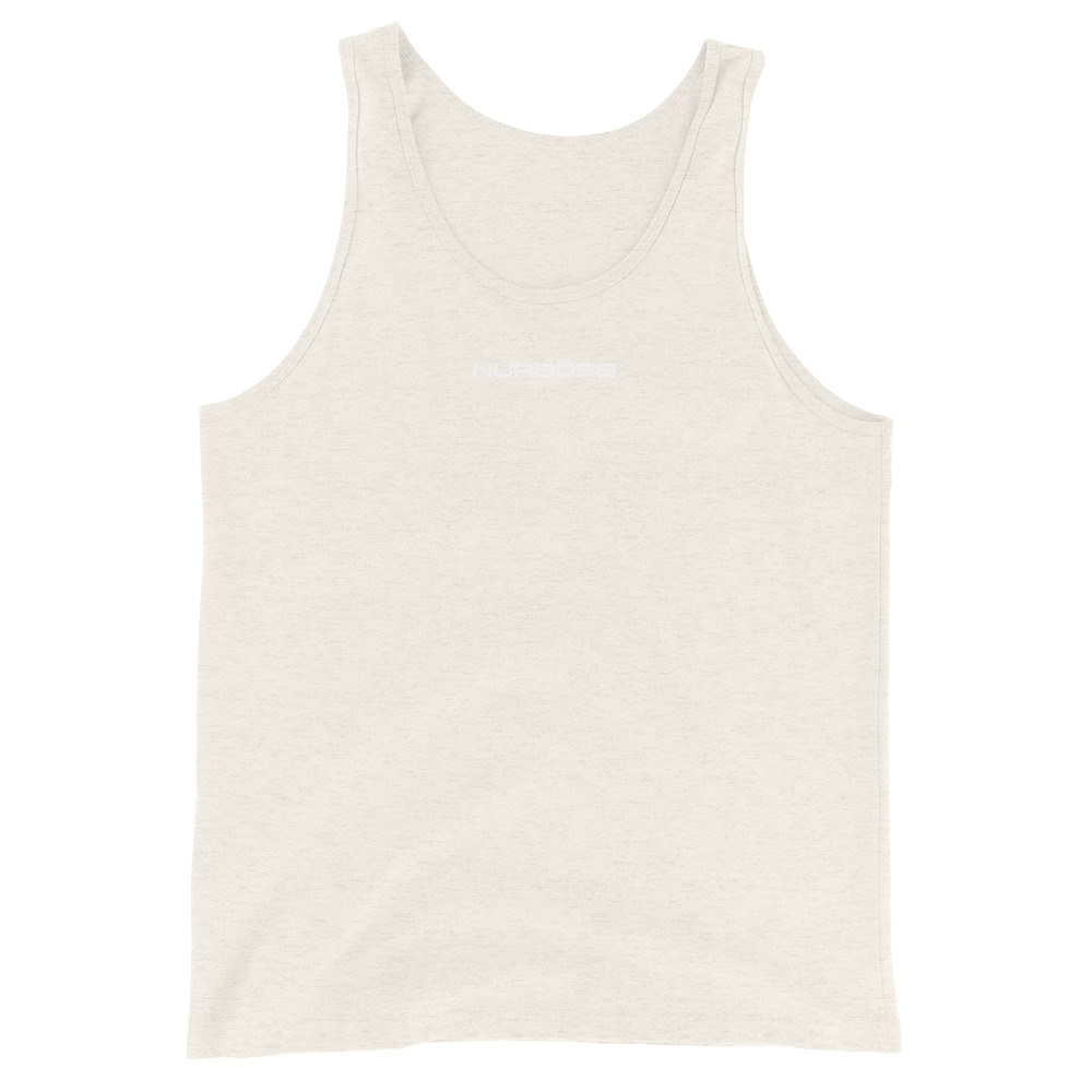 Unisex Signature Tank Top – Oatmeal Triblend