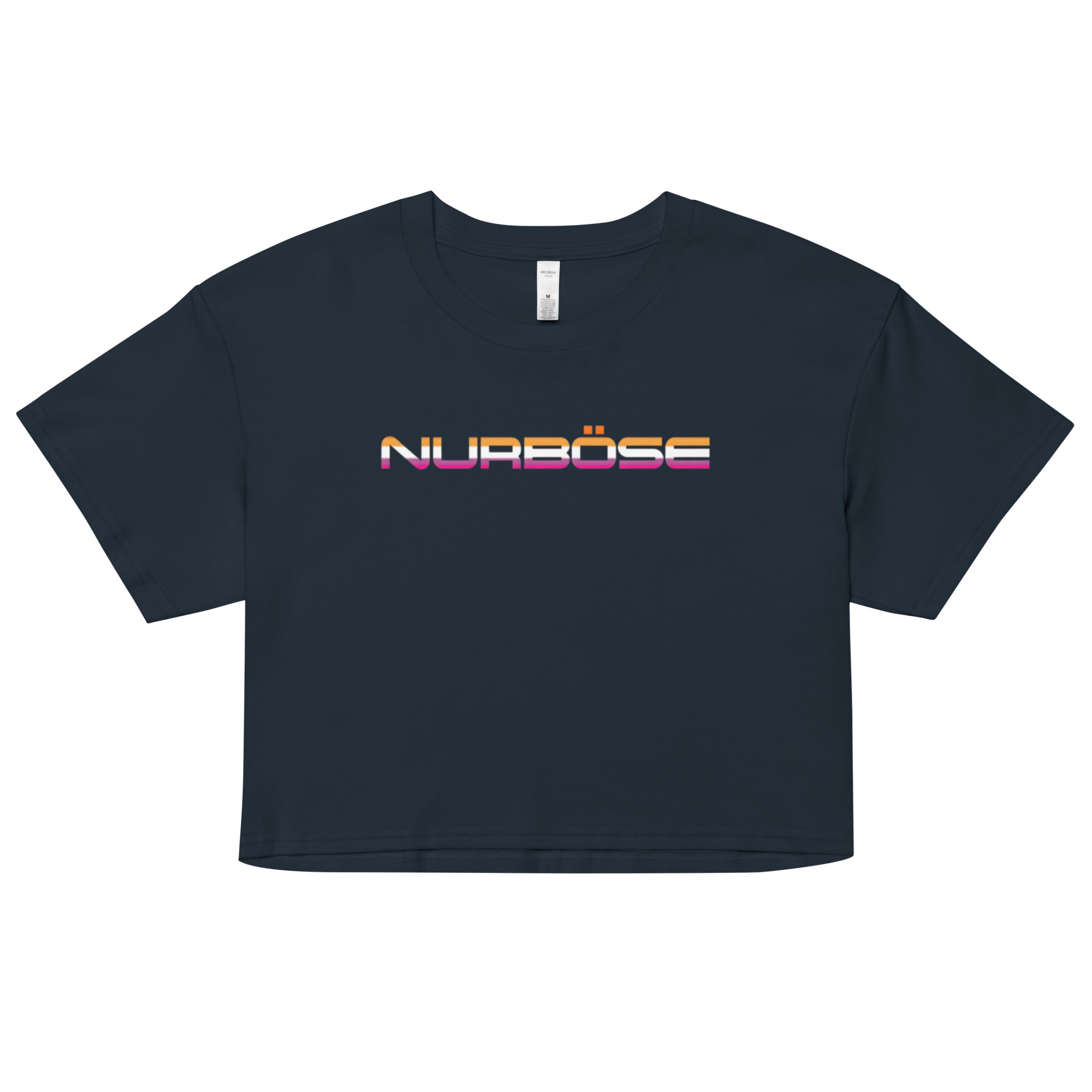 Unisex Organic Crop Top (Edition 1) – Navy