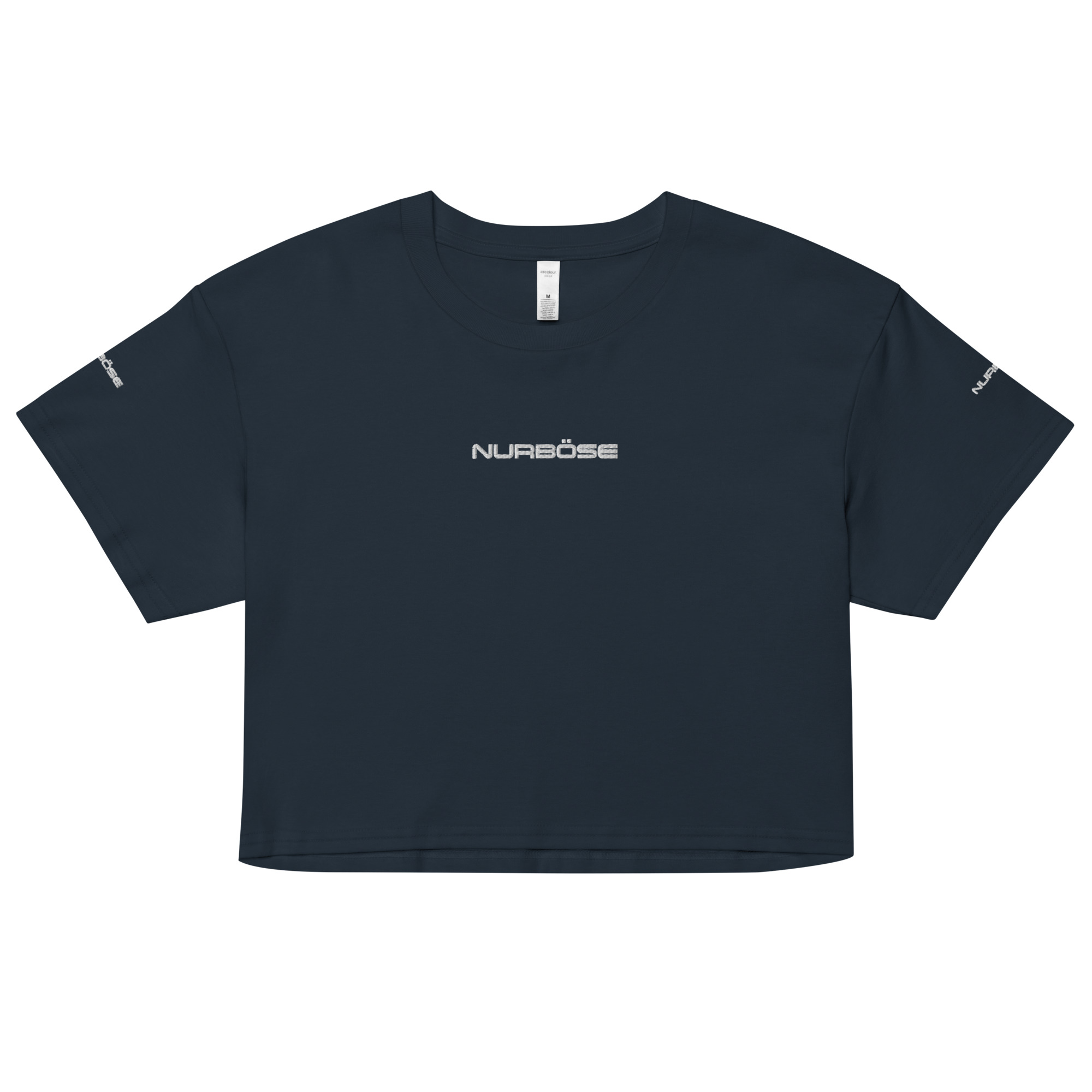 Unisex Organic Crop Top (Edition 4) – Navy