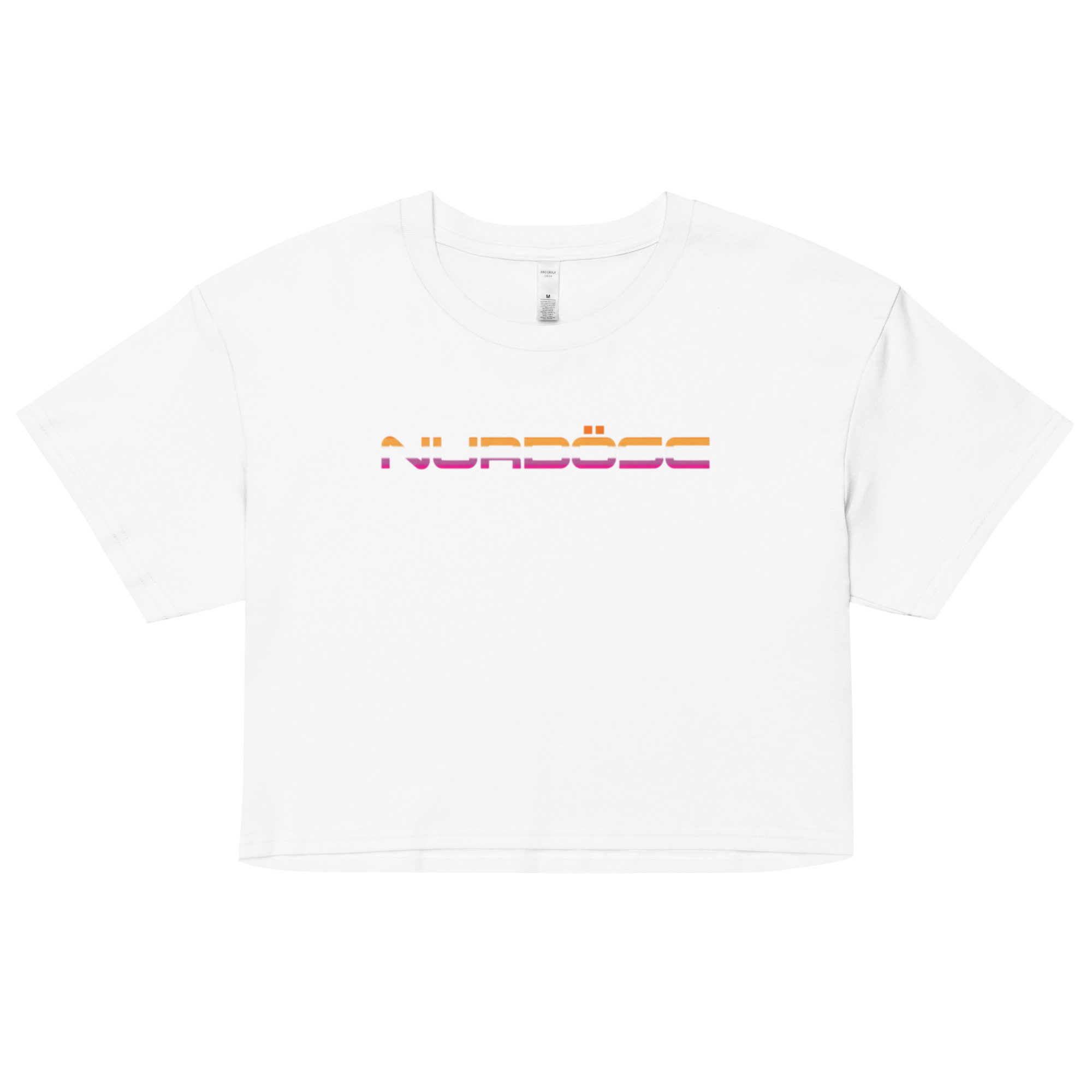 Unisex Organic Crop Top (Edition 3) – Weiß