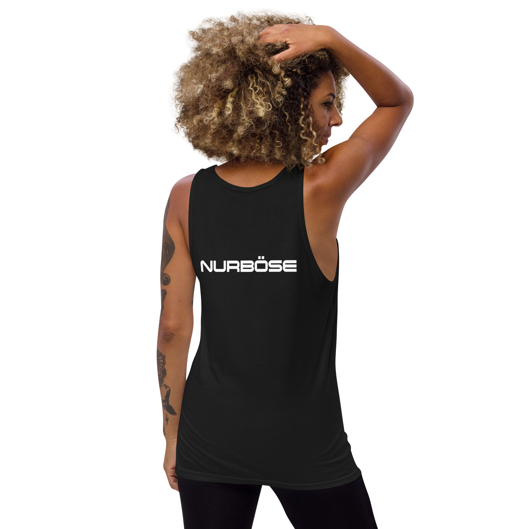 Unisex Signature Tank Top – Schwarz