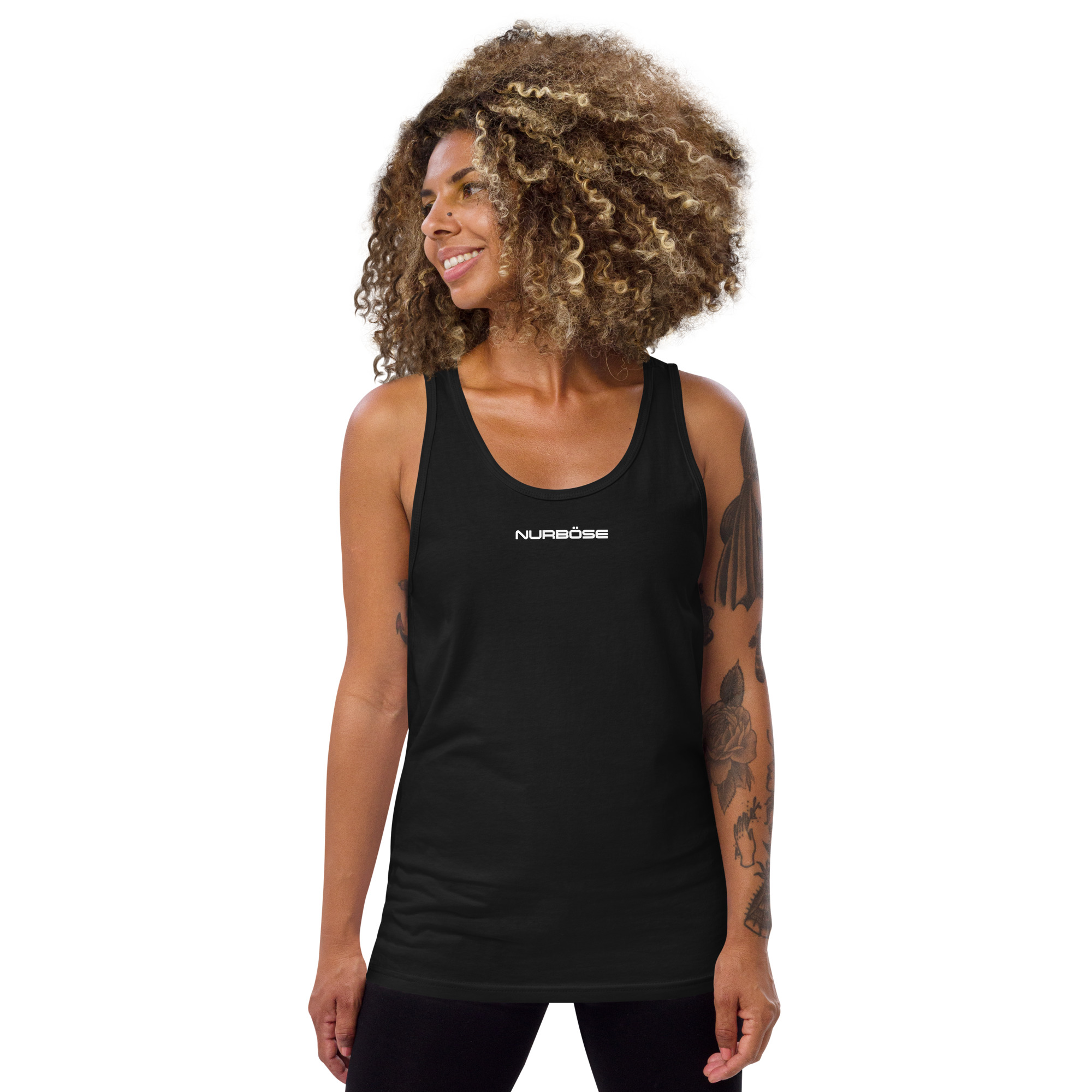 Unisex Signature Tank Top – Schwarz