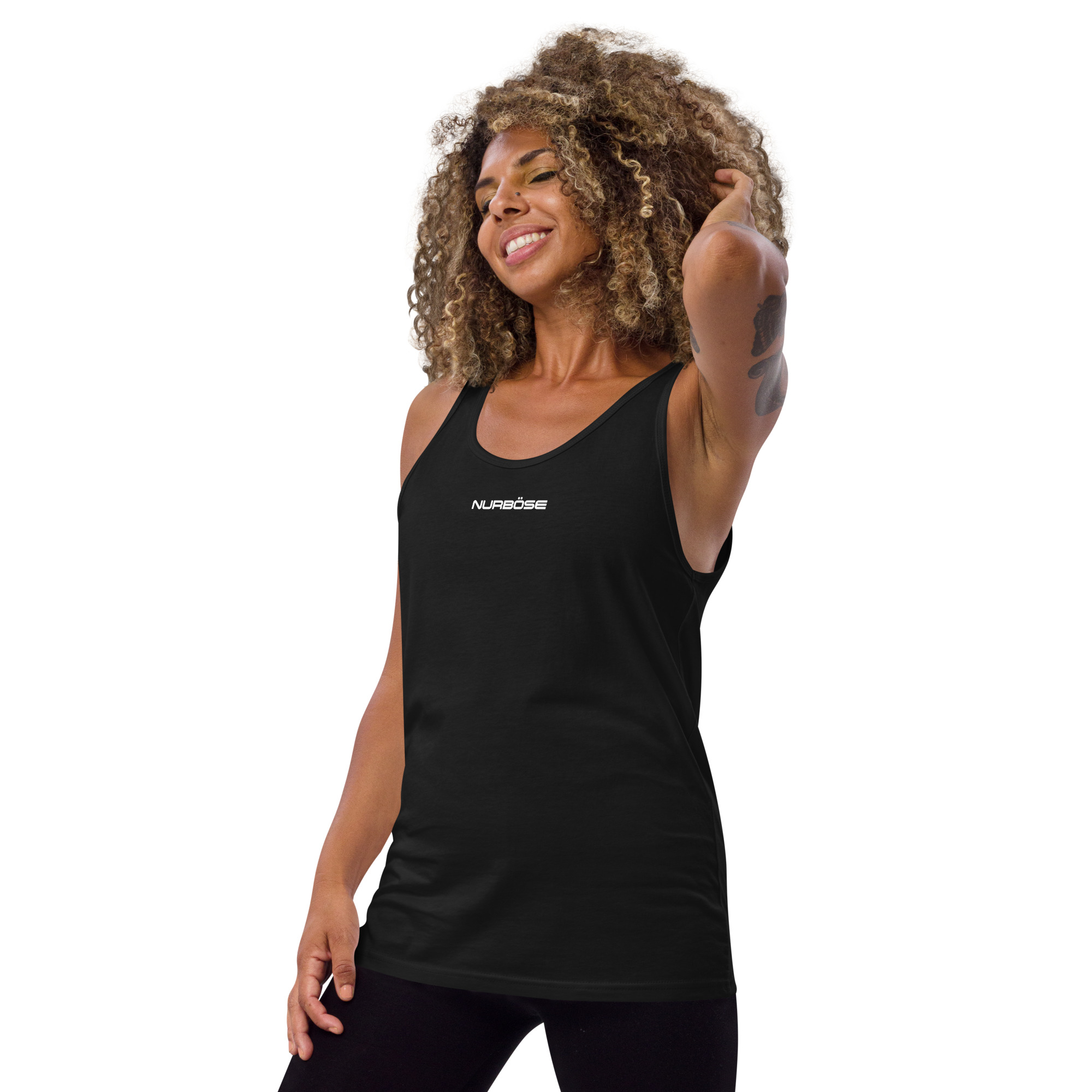Unisex Signature Tank Top – Schwarz