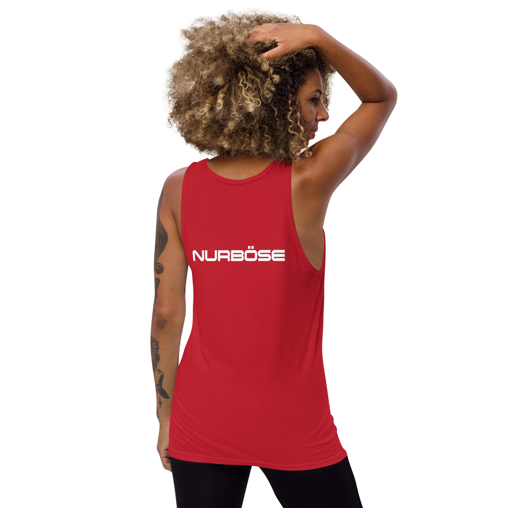 Unisex Signature Tank Top – Red