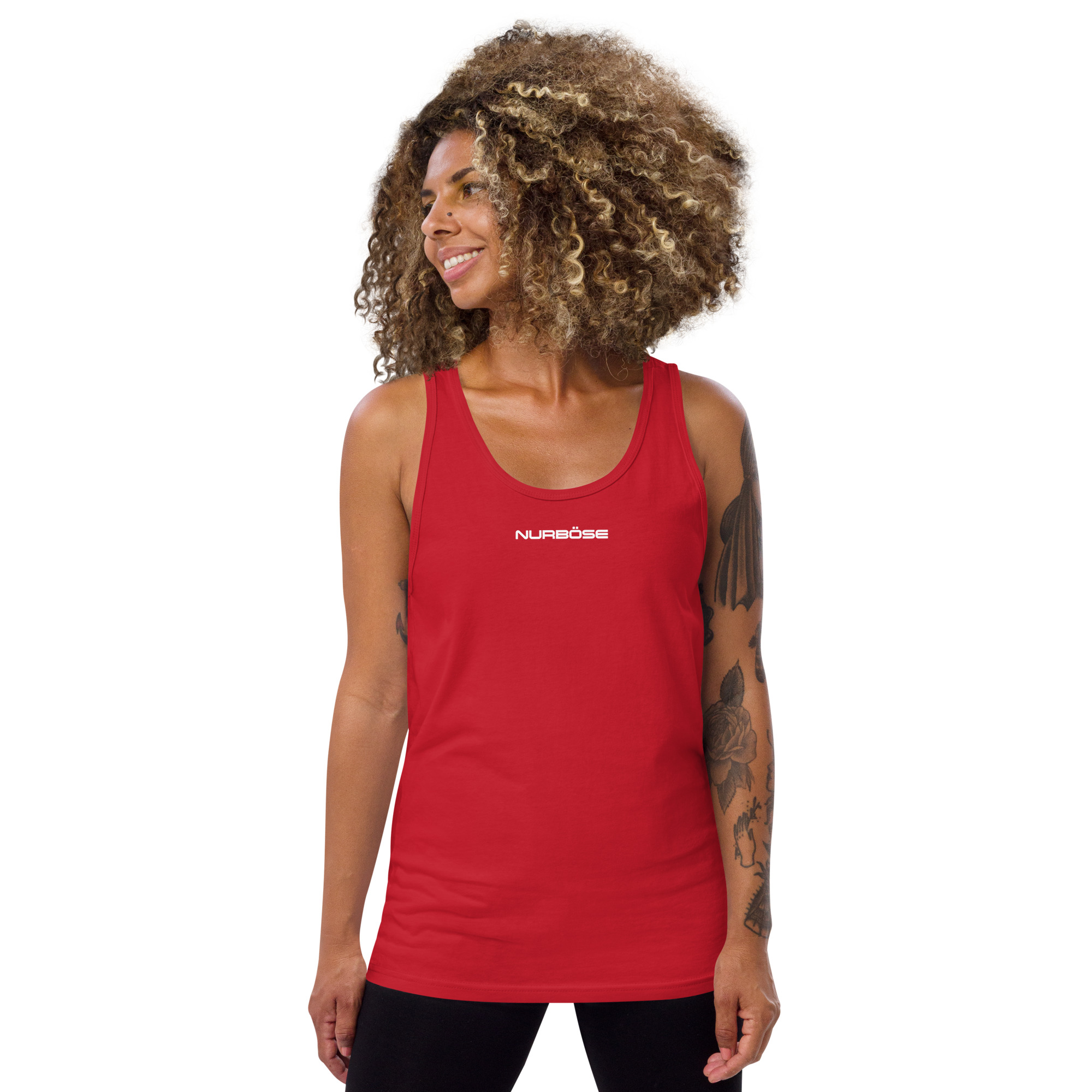 Unisex Signature Tank Top – Red