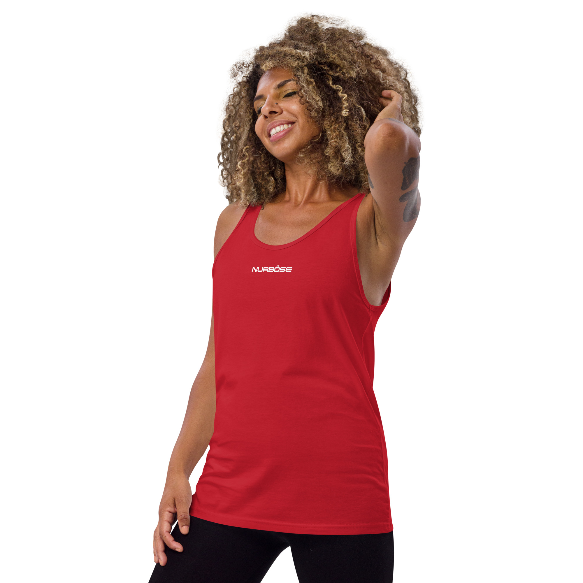 Unisex Signature Tank Top – Red