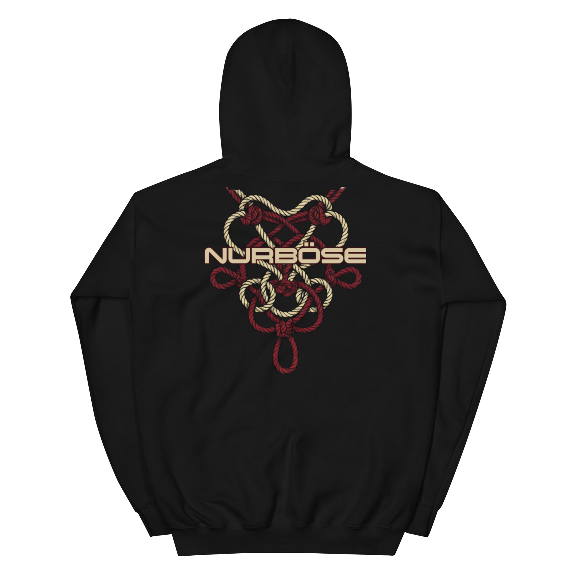 Unisex Hoodie NURBÖSE – Schwarz
