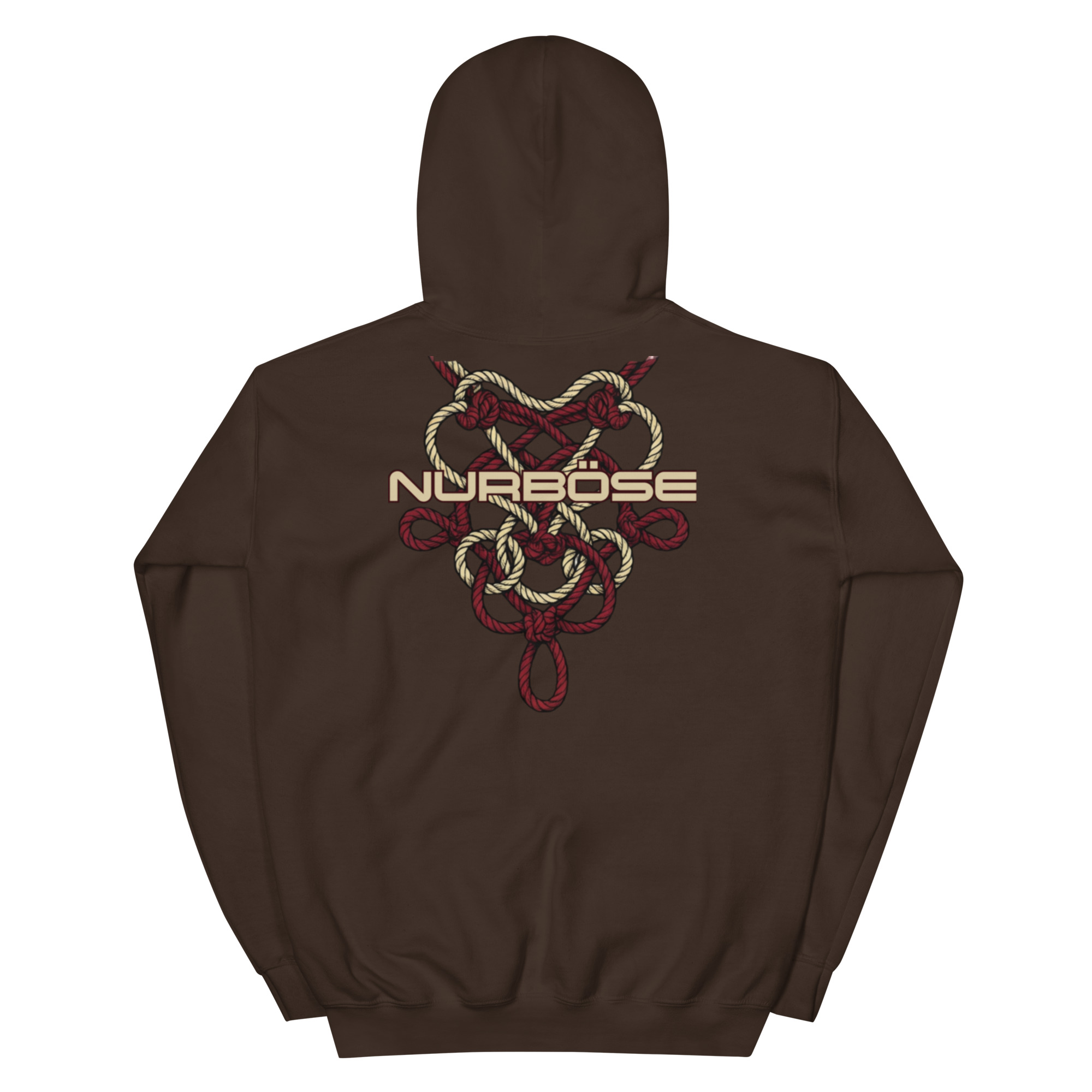 Unisex Hoodie NURBÖSE – Dark Chocolate