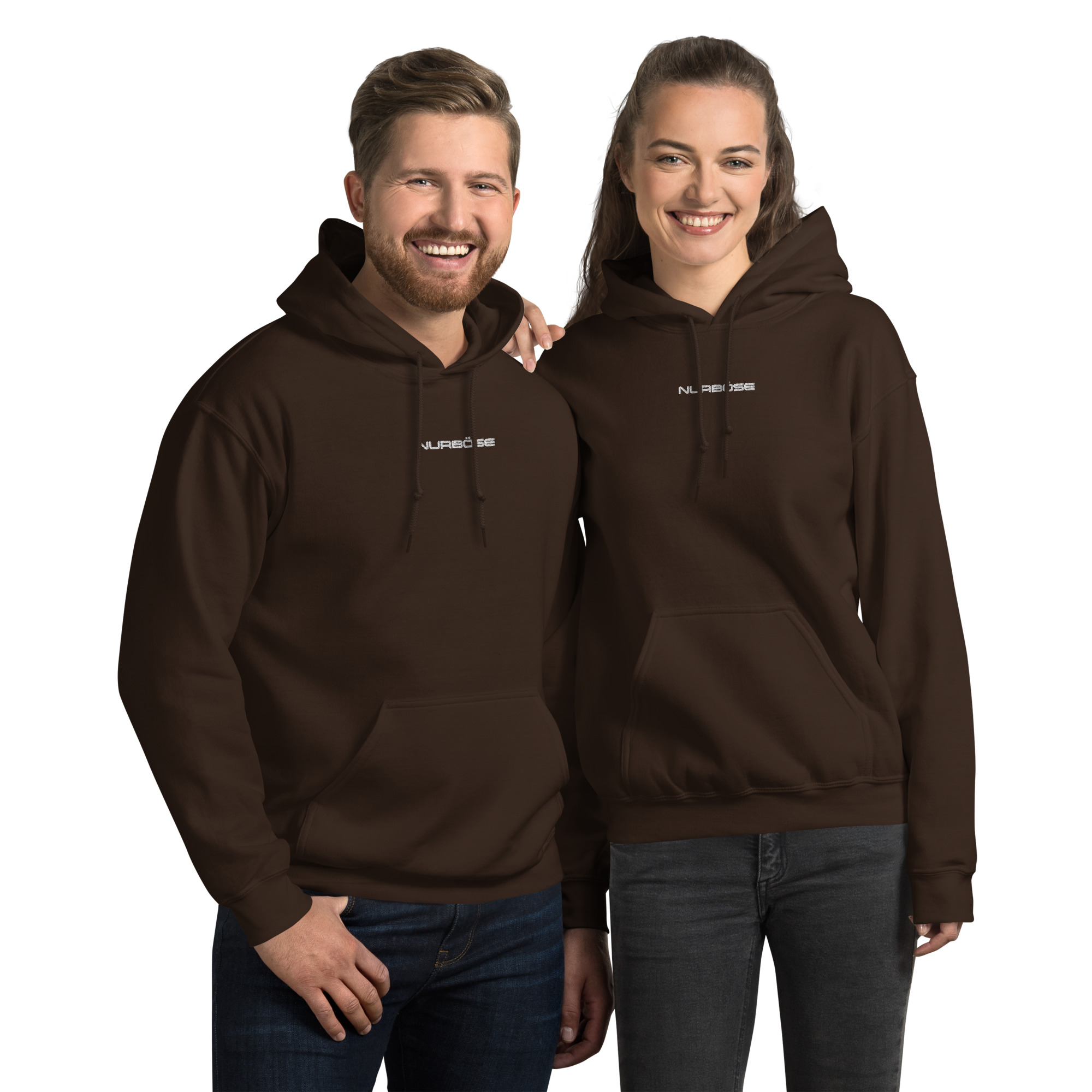 Unisex Hoodie NURBÖSE – Dark Chocolate