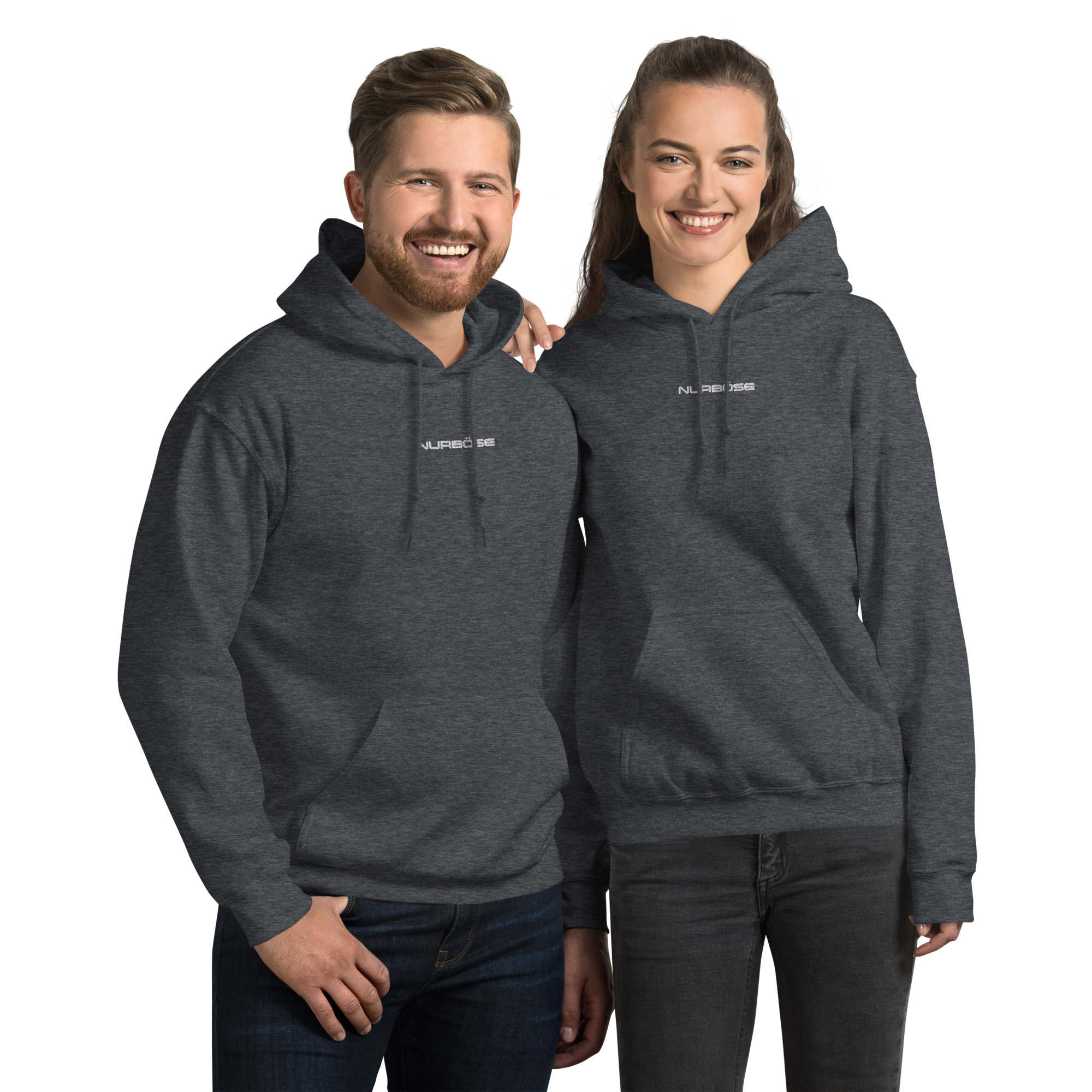 Unisex Hoodie NURBÖSE – Dark Heather