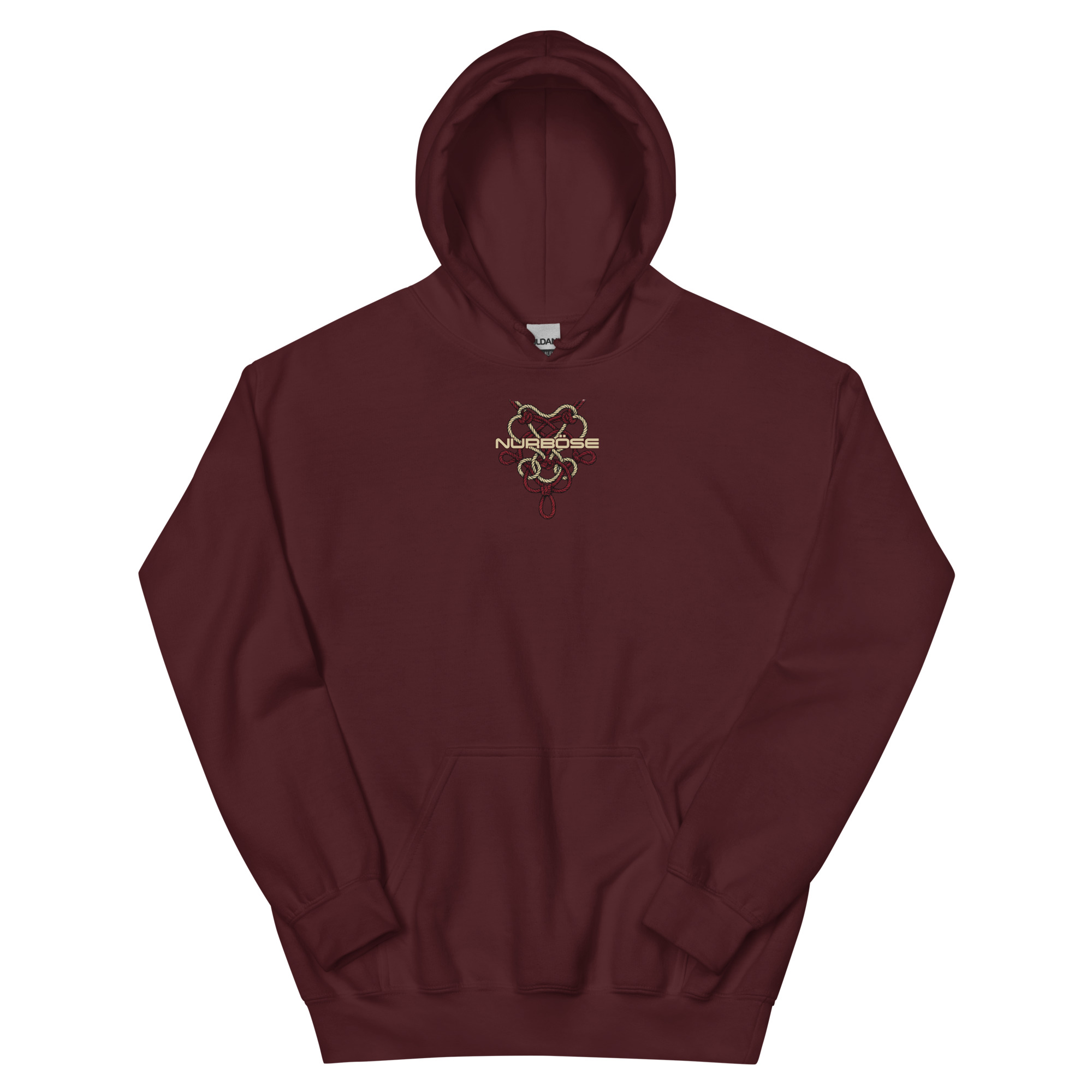 Unisex Hoodie NURBÖSE – Bordeaux