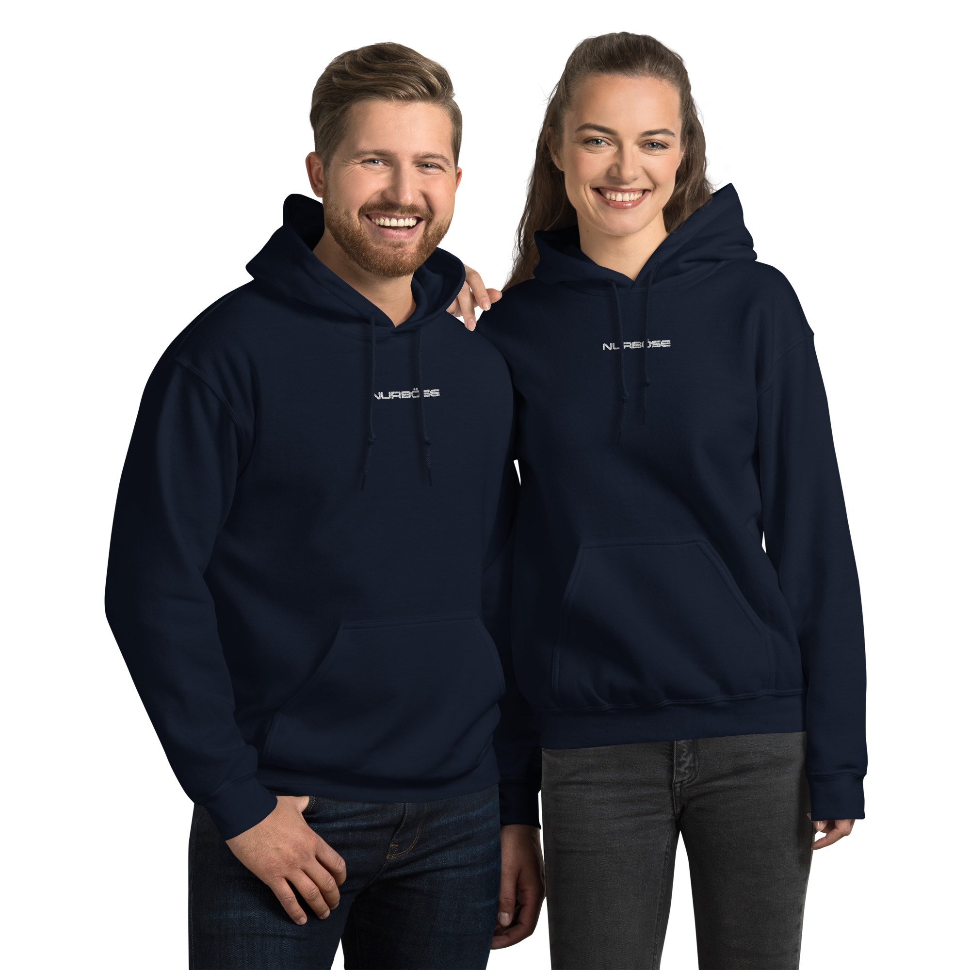 Unisex Hoodie NURBÖSE – Navy