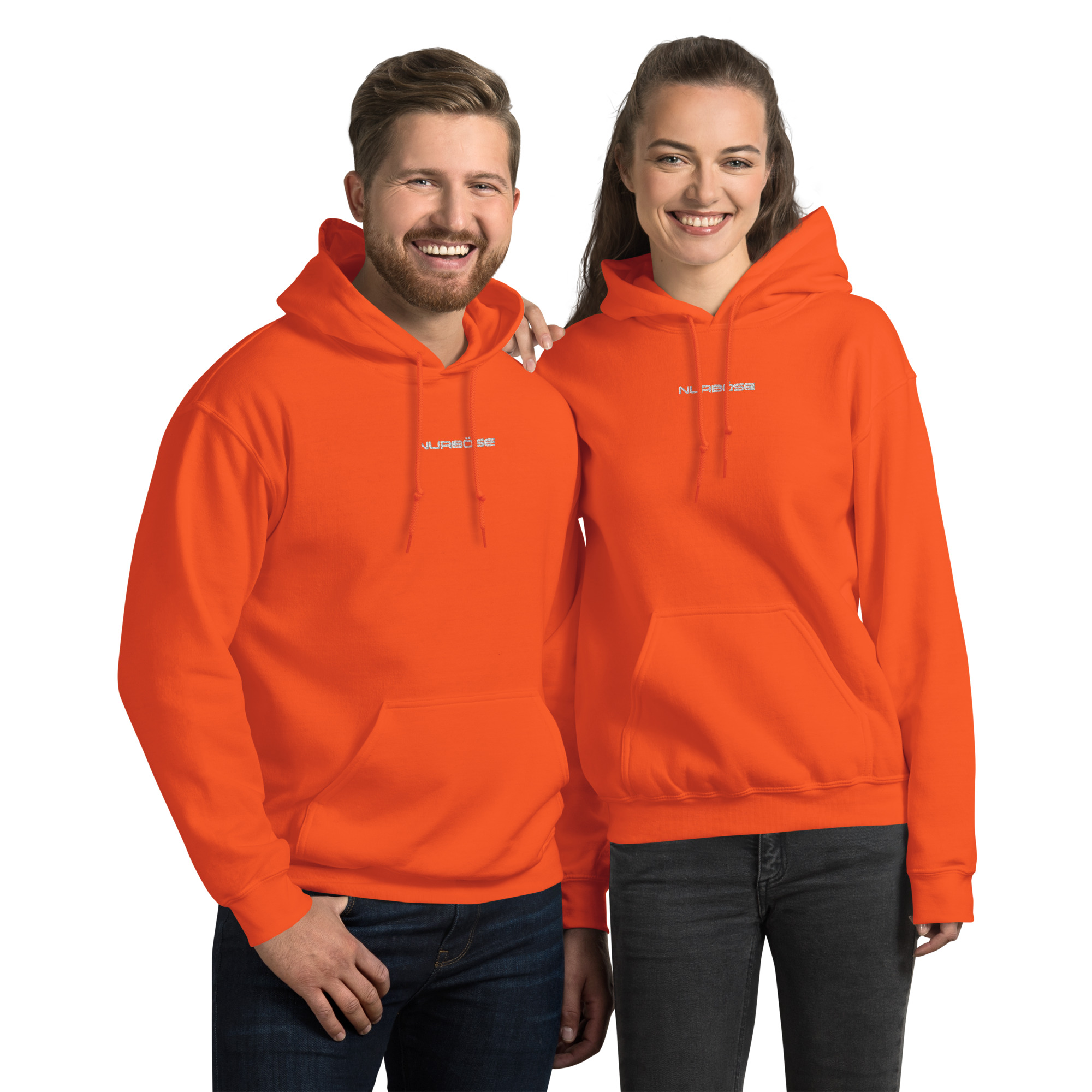 Unisex Hoodie NURBÖSE – Orange