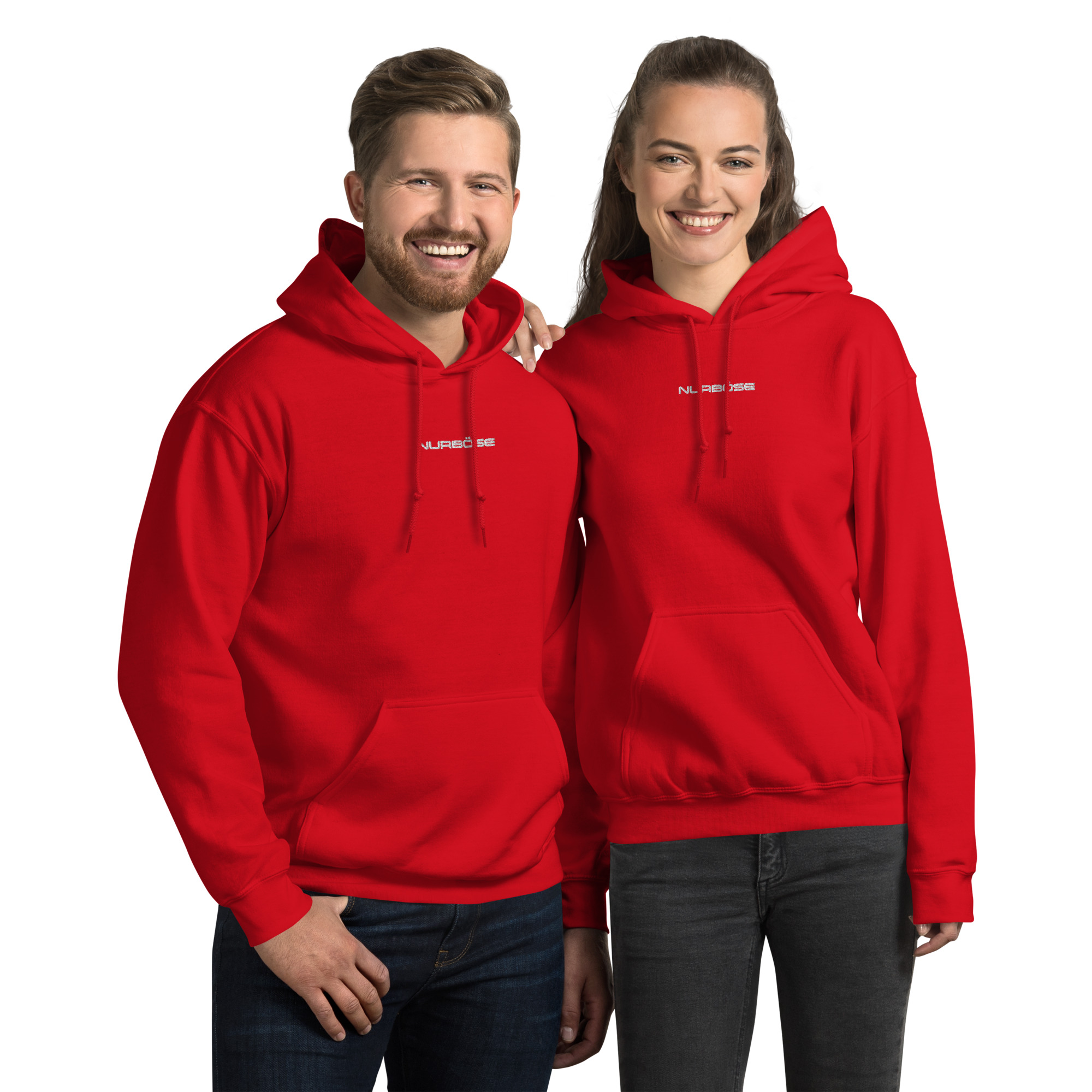 Unisex Hoodie NURBÖSE – Red