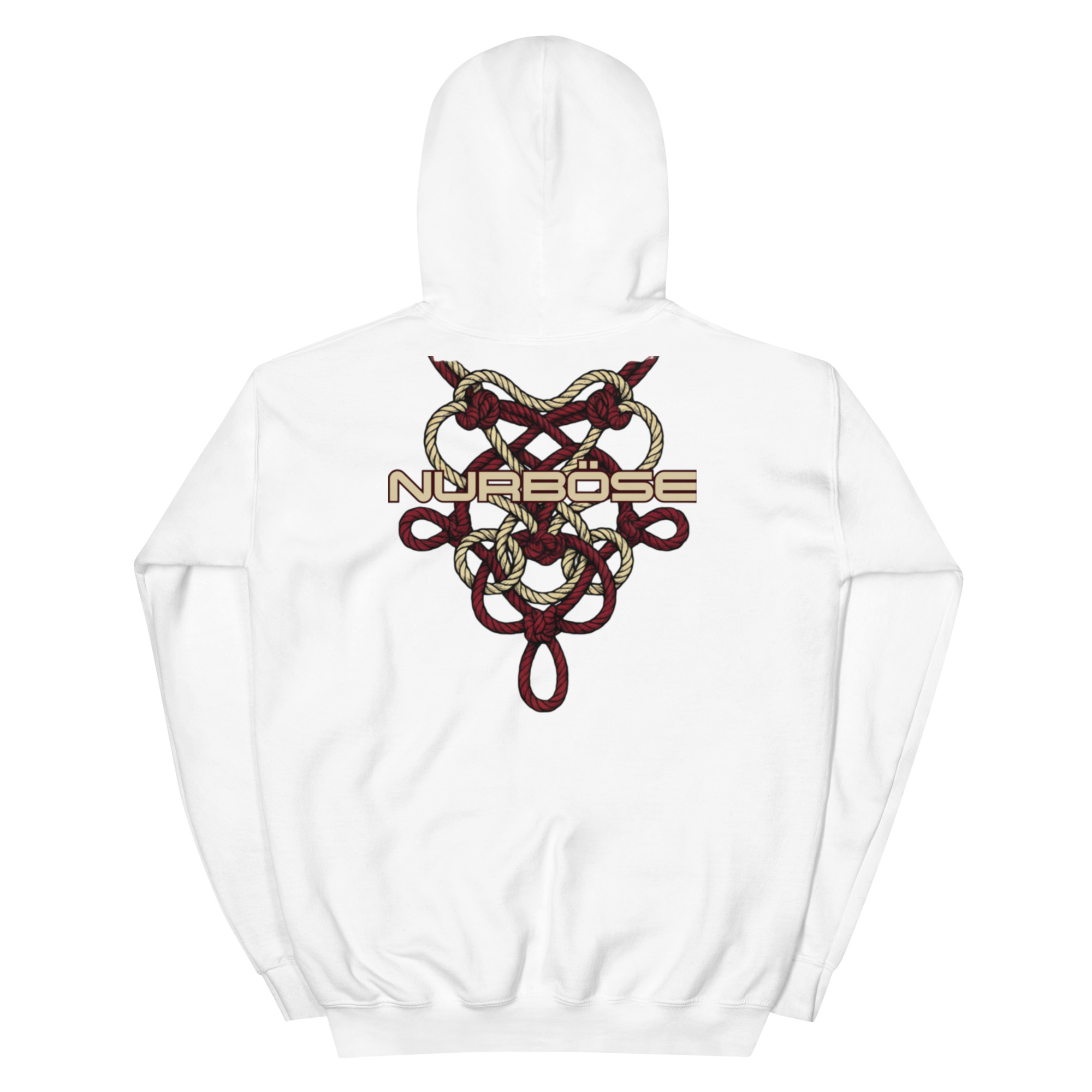 Unisex Hoodie NURBÖSE – Weiß