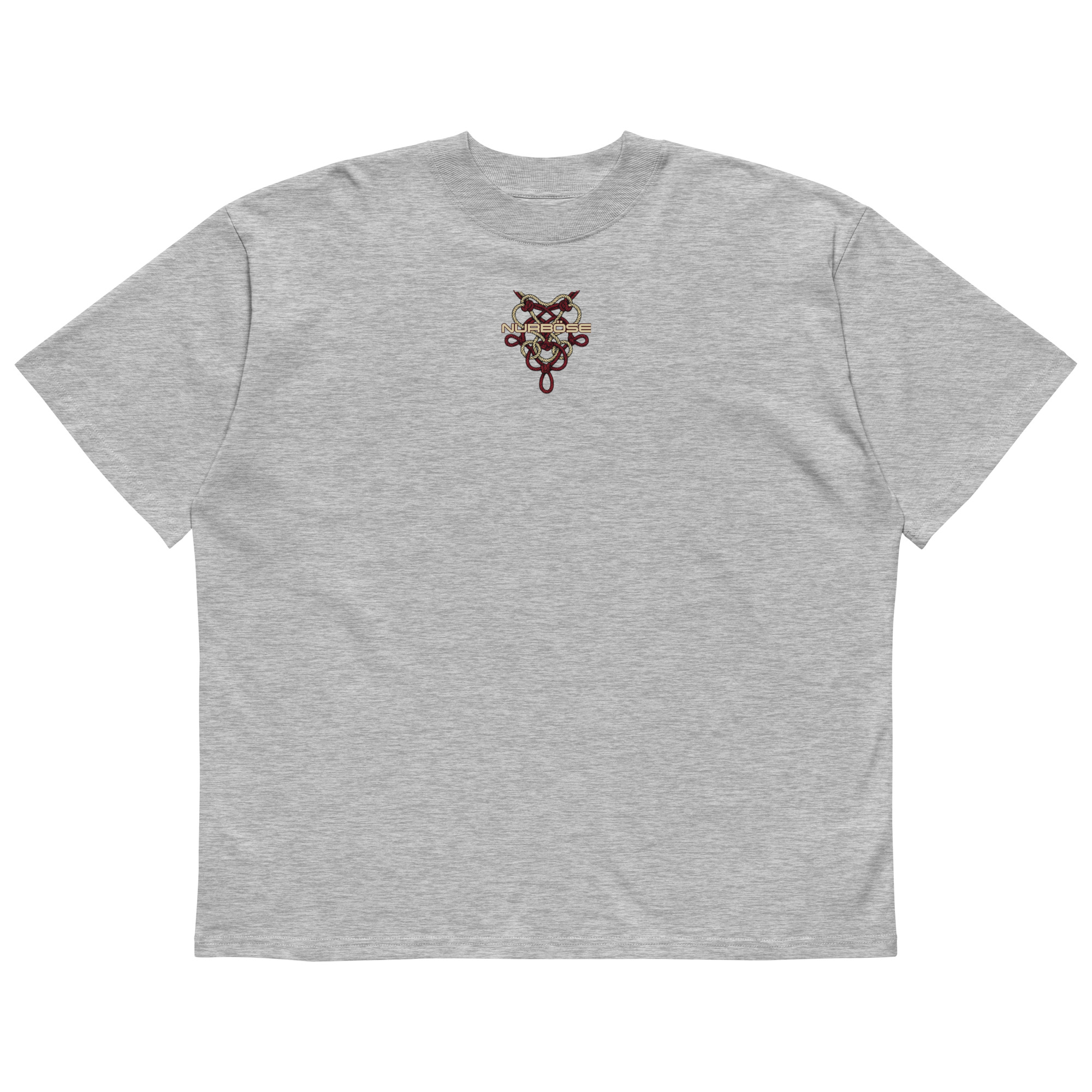 Unisex Organic Oversized T-Shirt Rope – Grey