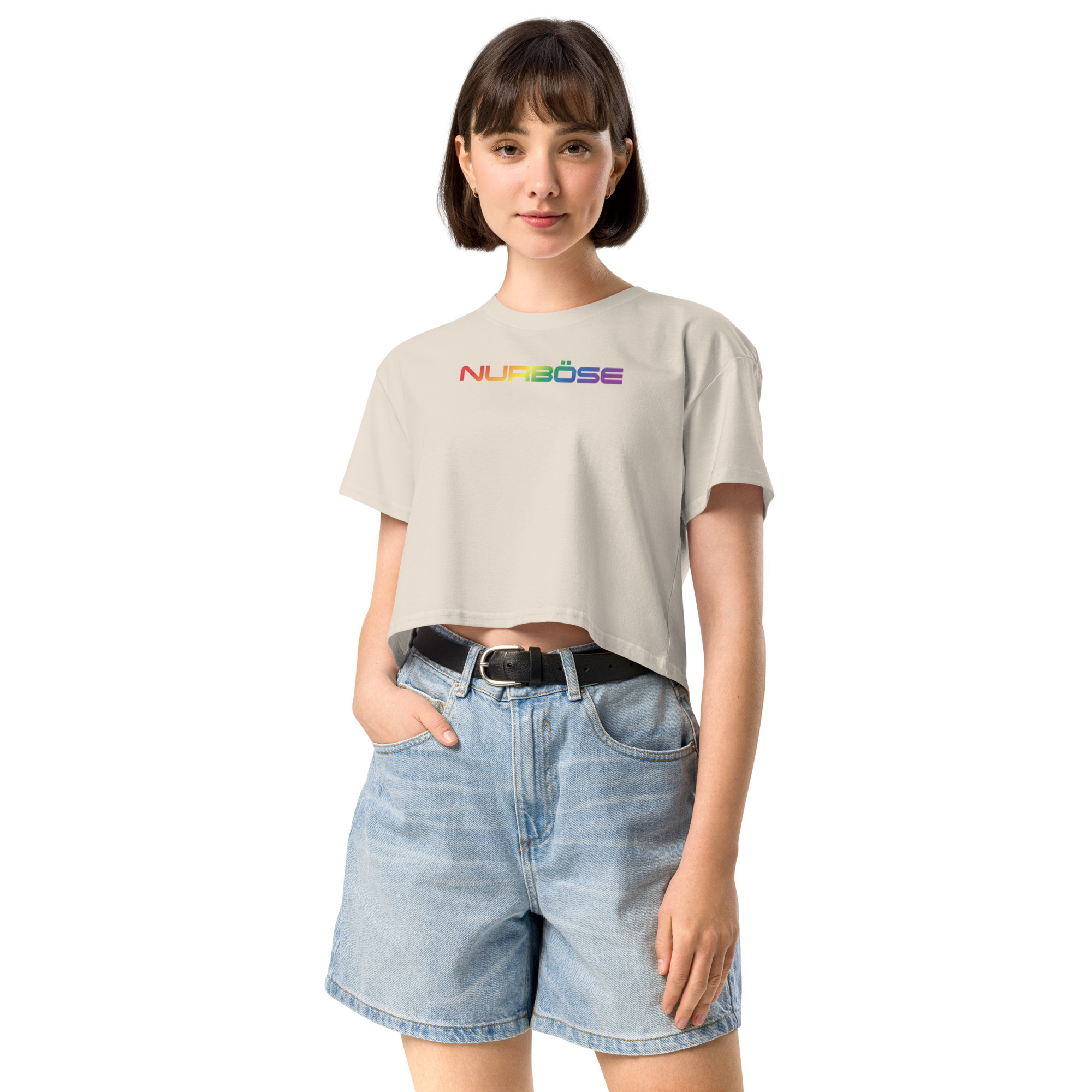 Unisex Organic Crop Top PRIDE edition