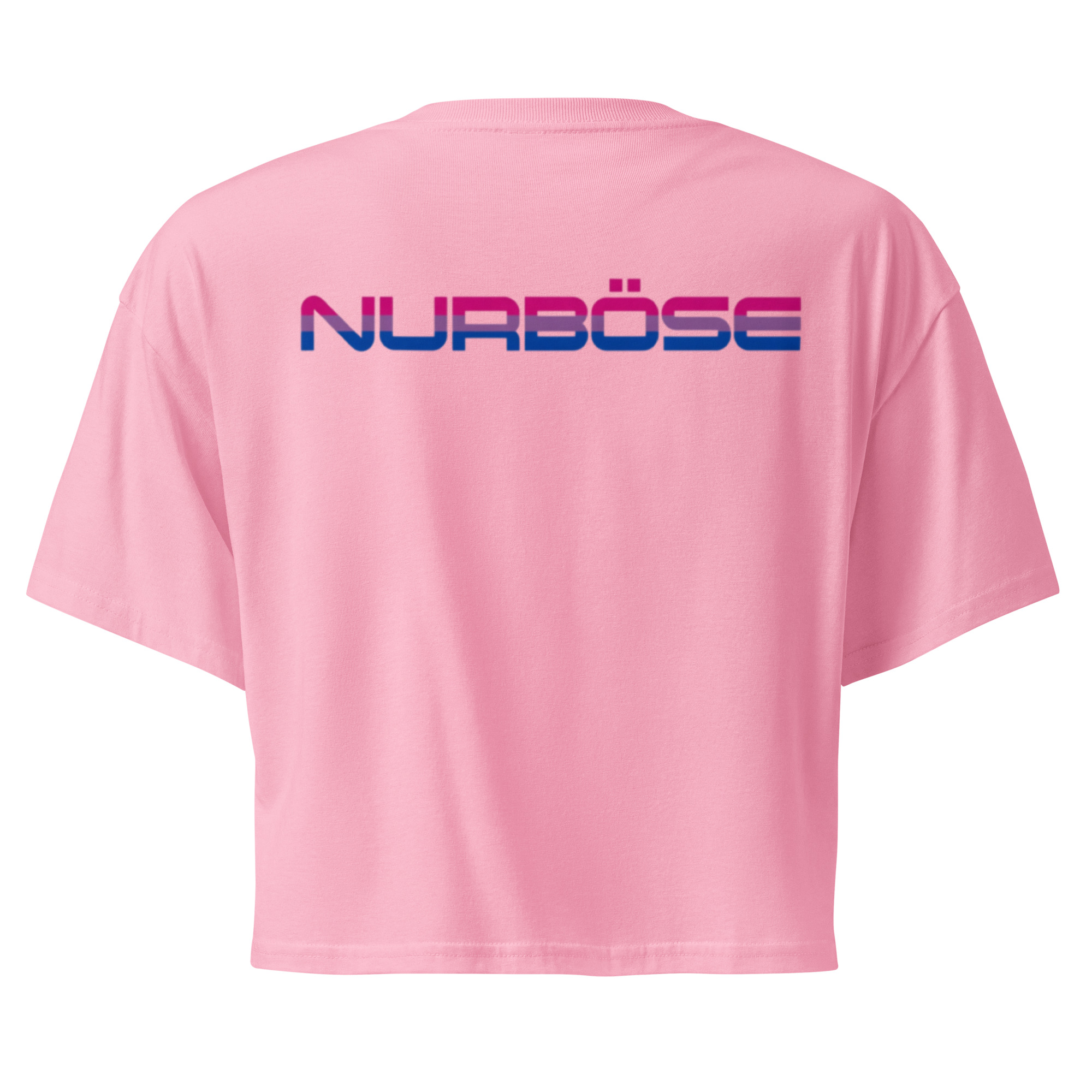 Unisex Organic Crop Top Protect the Dolls (Test) – Bubblegum