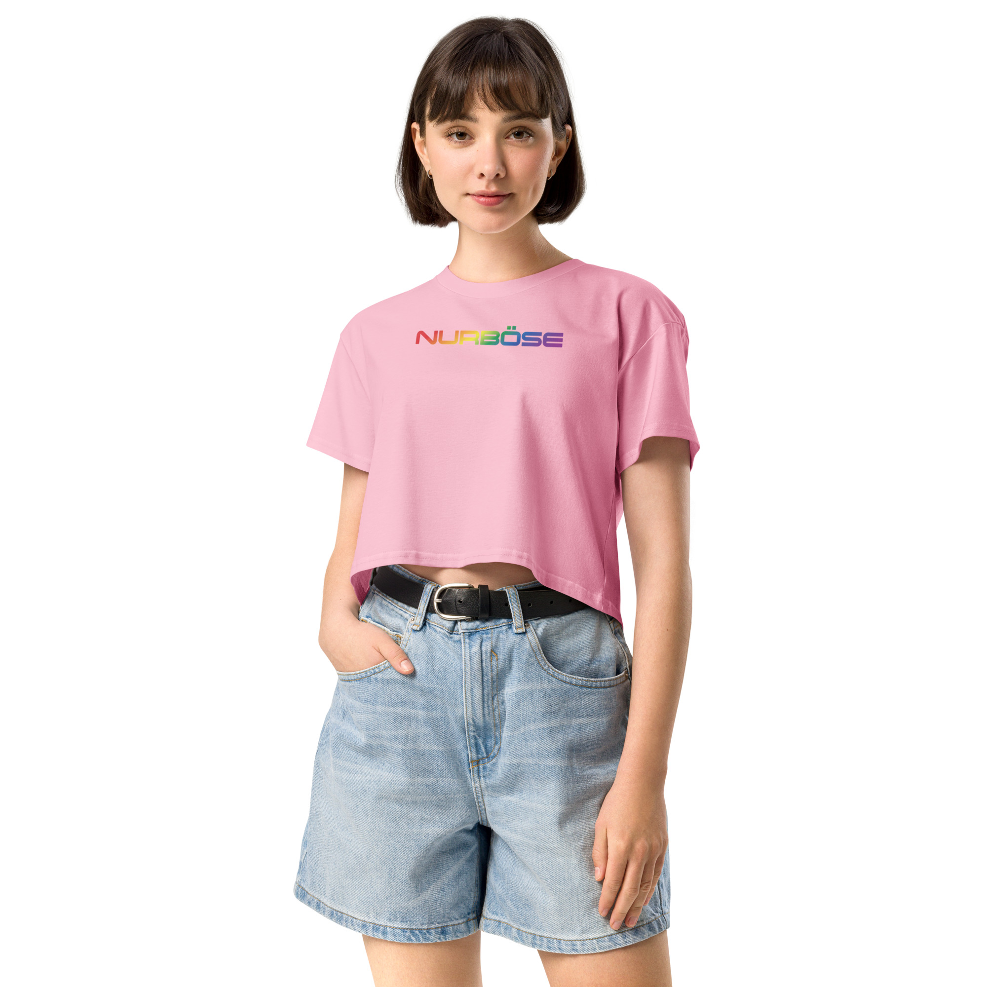Unisex Organic Crop Top PRIDE edition