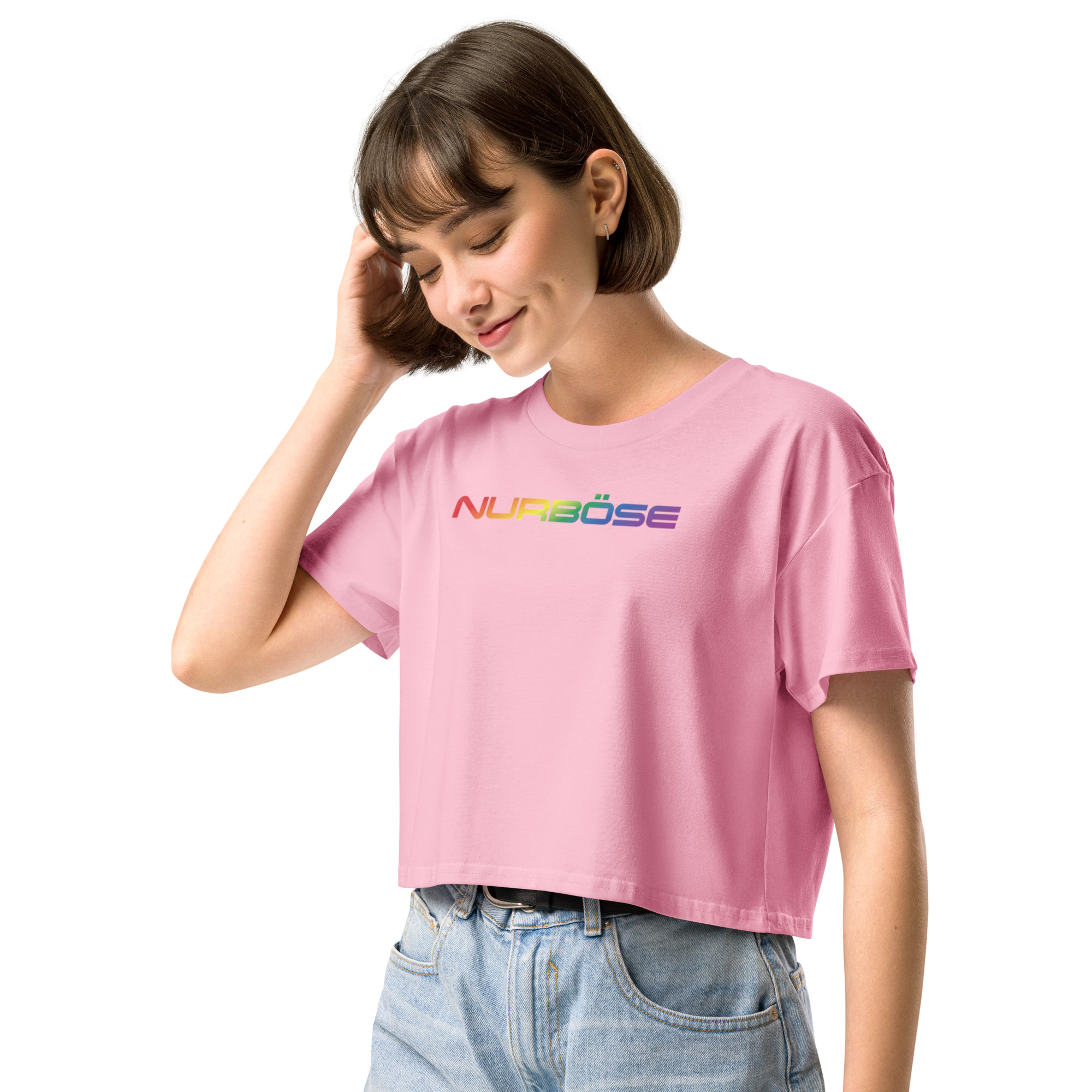 Unisex Organic Crop Top PRIDE edition
