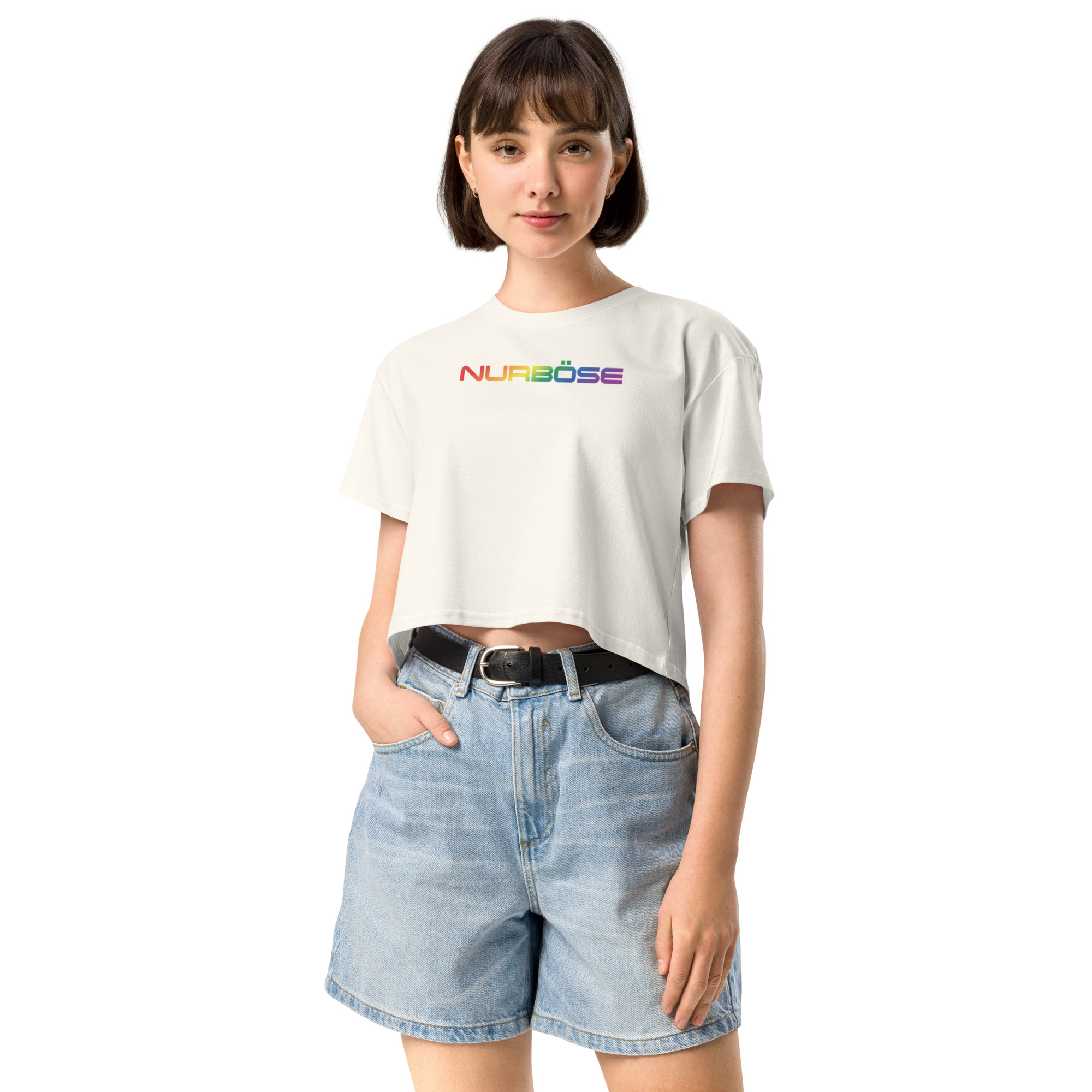 Unisex Organic Crop Top PRIDE edition