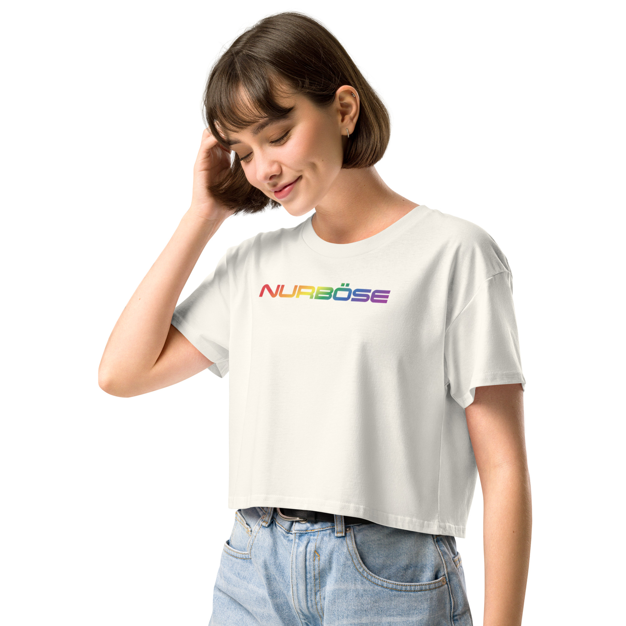 Unisex Organic Crop Top PRIDE edition