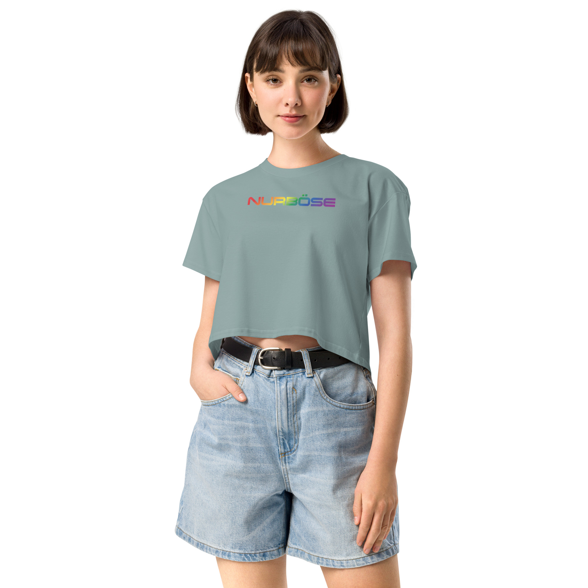 Unisex Organic Crop Top PRIDE edition