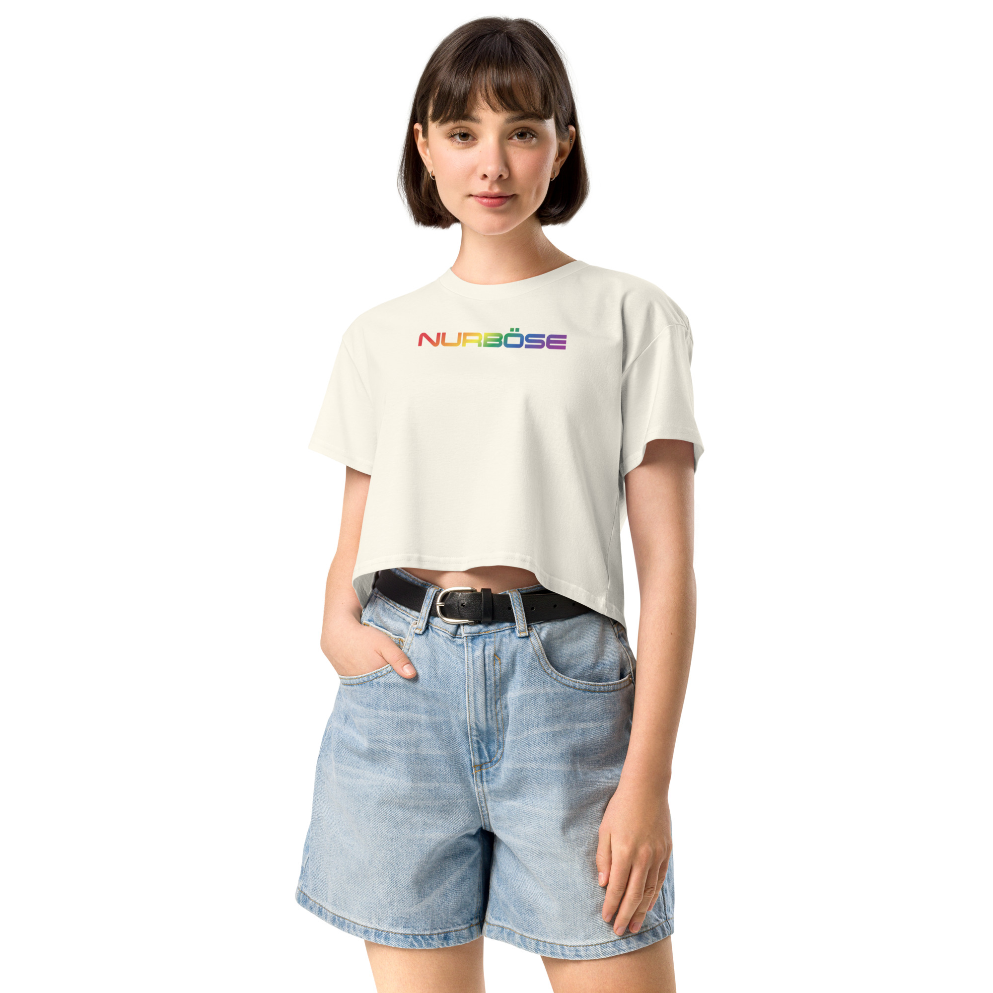 Unisex Organic Crop Top PRIDE edition