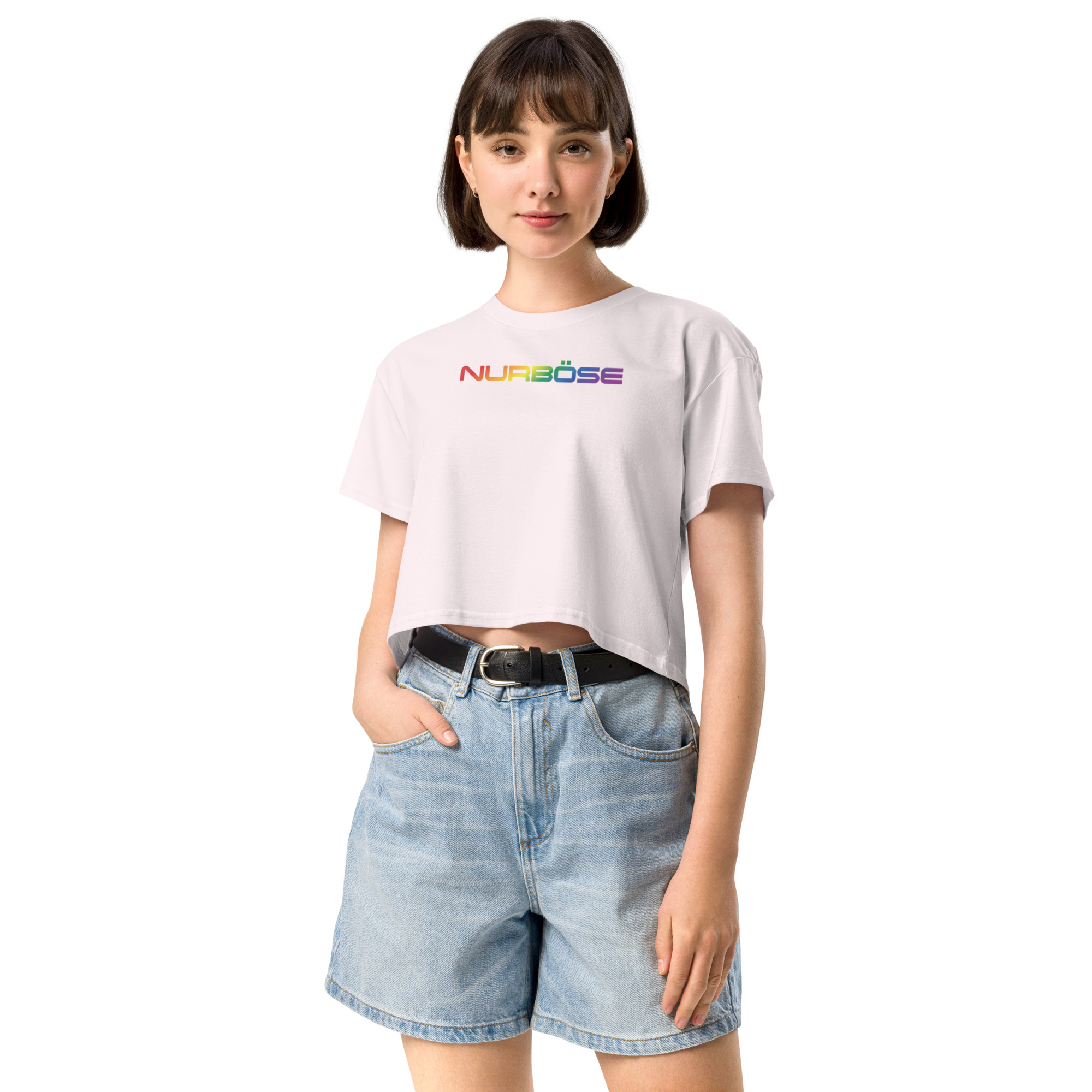 Unisex Organic Crop Top PRIDE edition