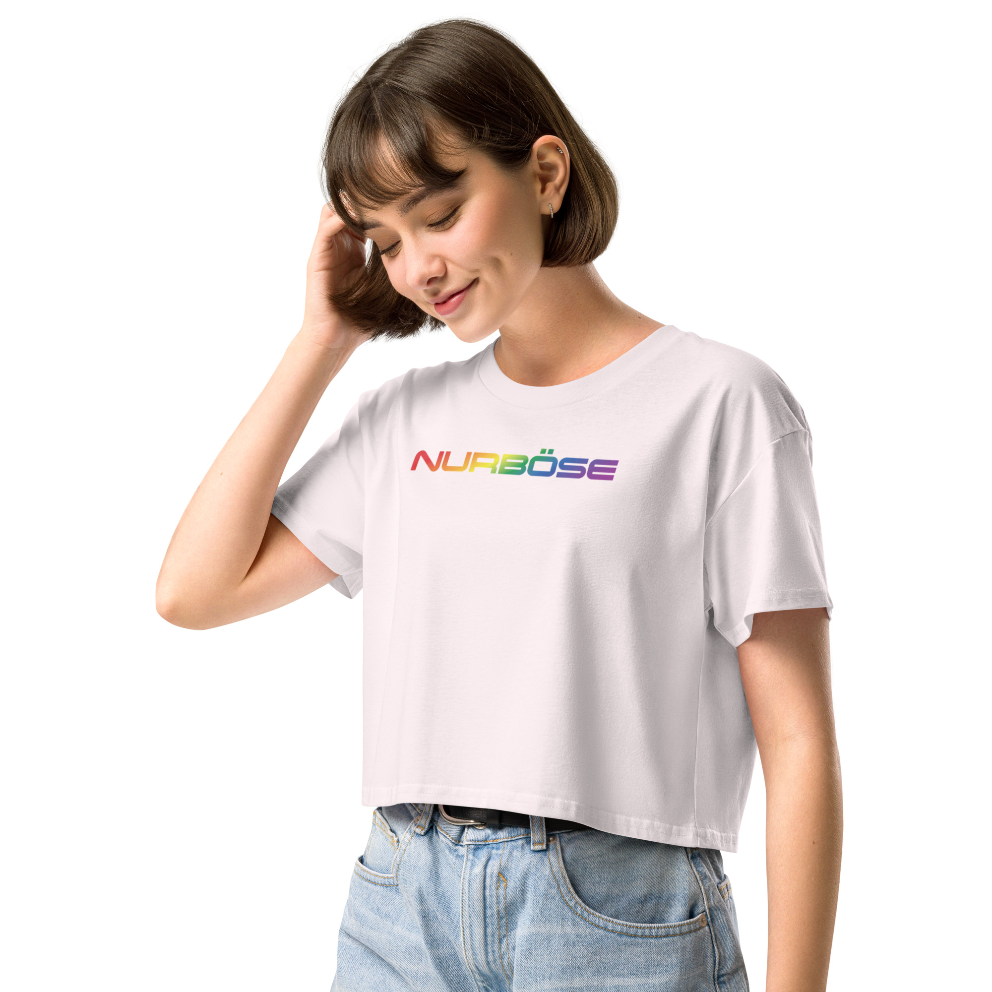 Unisex Organic Crop Top PRIDE edition